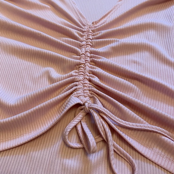 🍒3 for $12 - Urban Planet Pink Runched Top - Picture 2 of 3